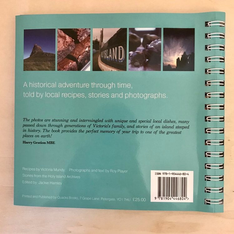 The back cover of our recipe book.