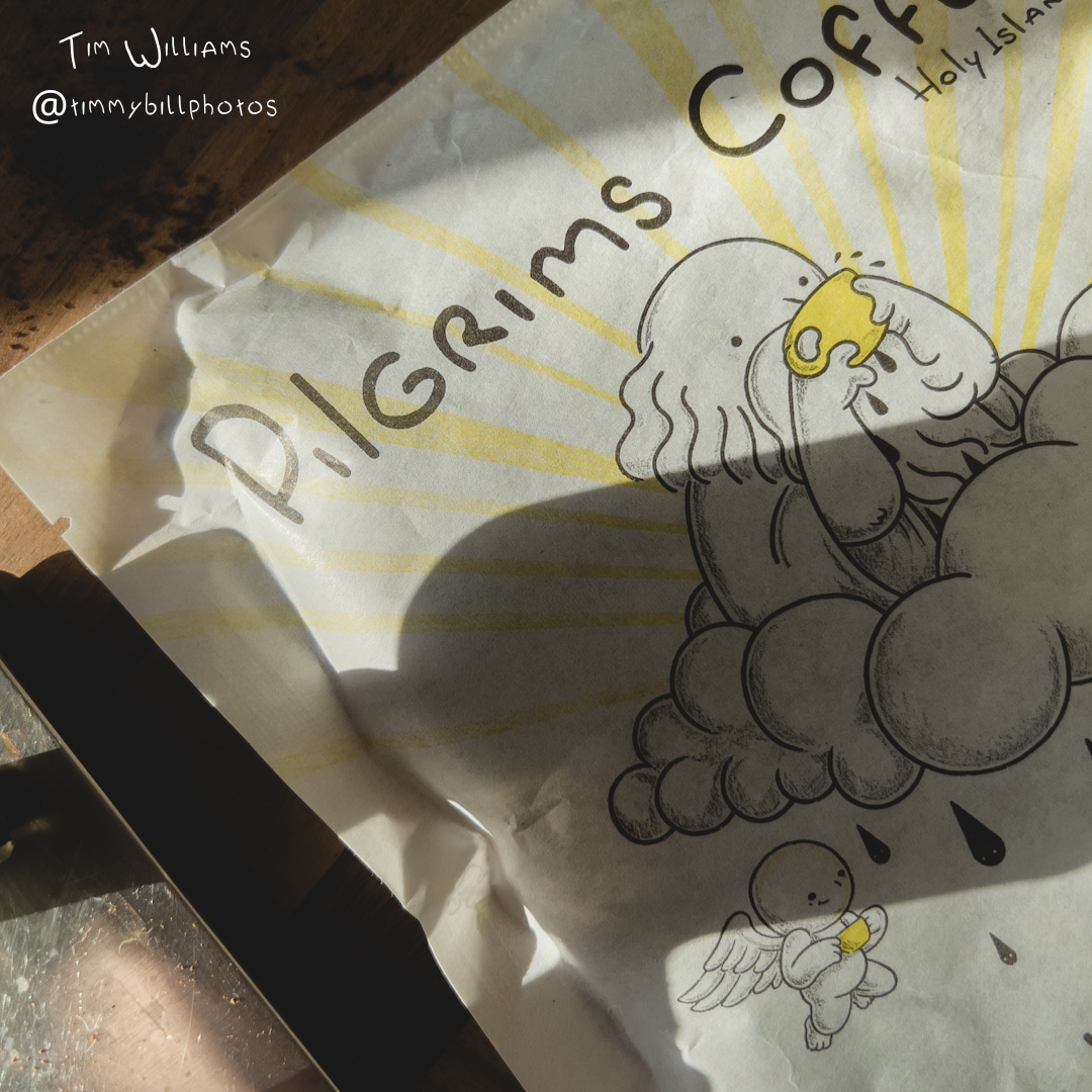 Our Holy Grail coffee bag.